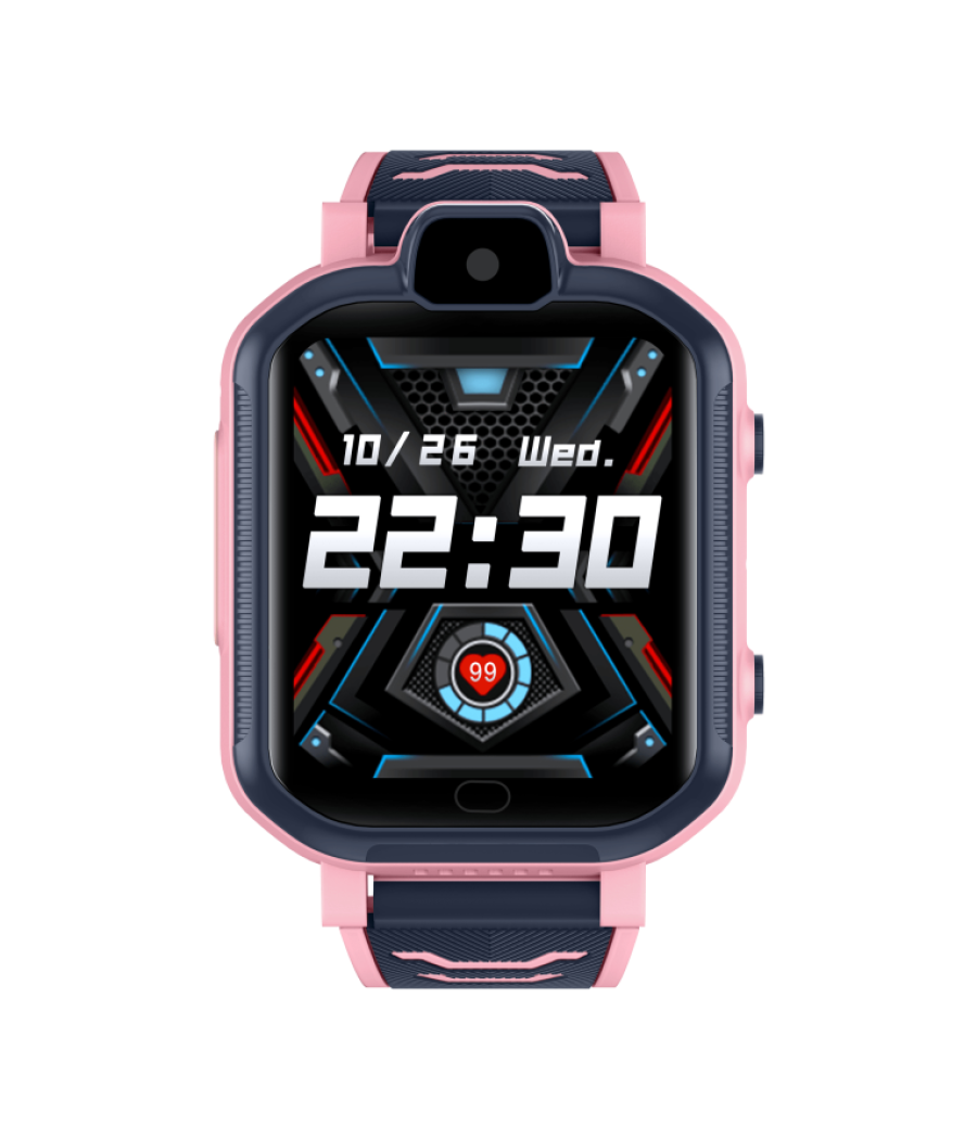 Leotec smartwatchkids allo plus 4g gps anti-perdida rosa