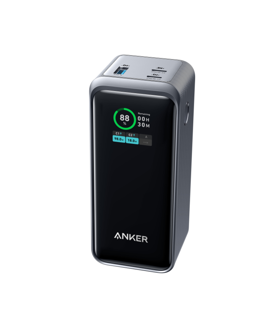 Cargador pared anker prime 200w 20.000mah negro