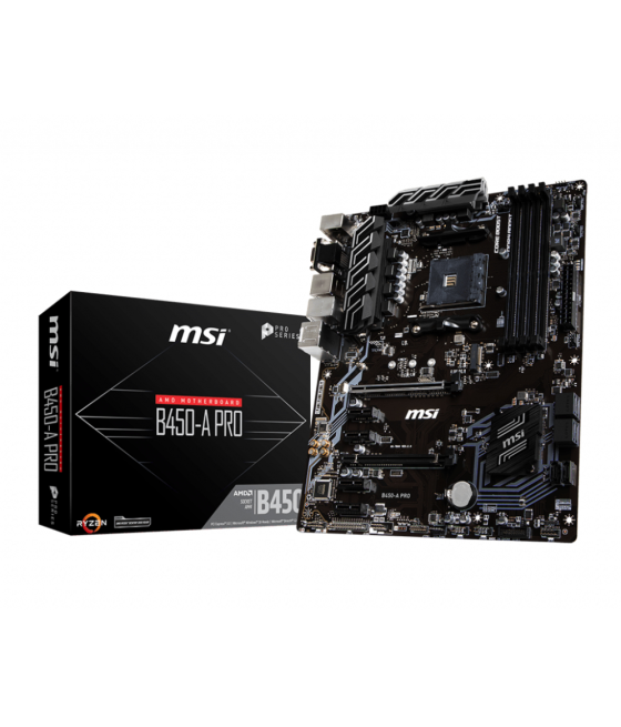 Placa base msi b550-a pro am4 atx 4xddr4