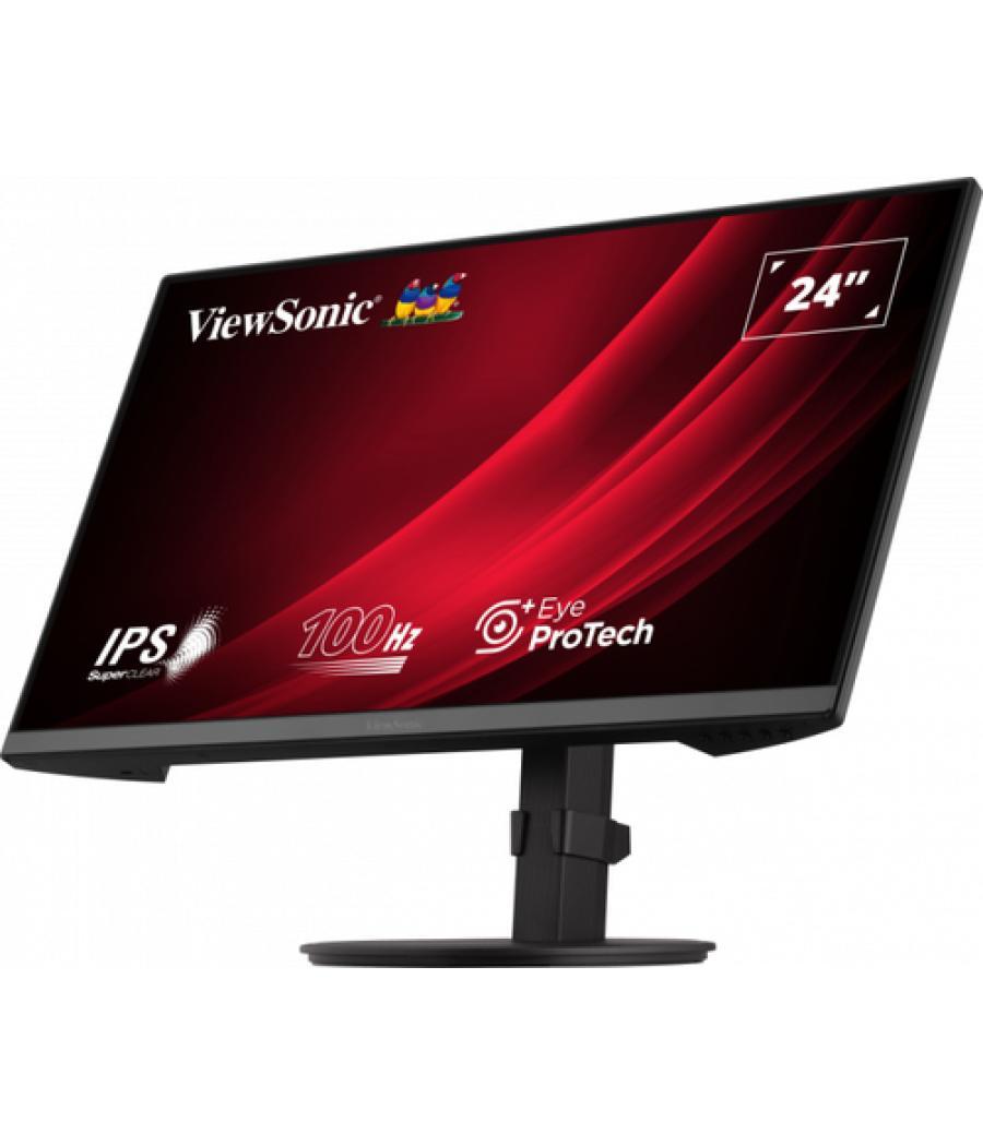 Viewsonic VG2408A-MHD pantalla para PC 61 cm (24") 1920 x 1080 Pixeles Full HD LED Negro