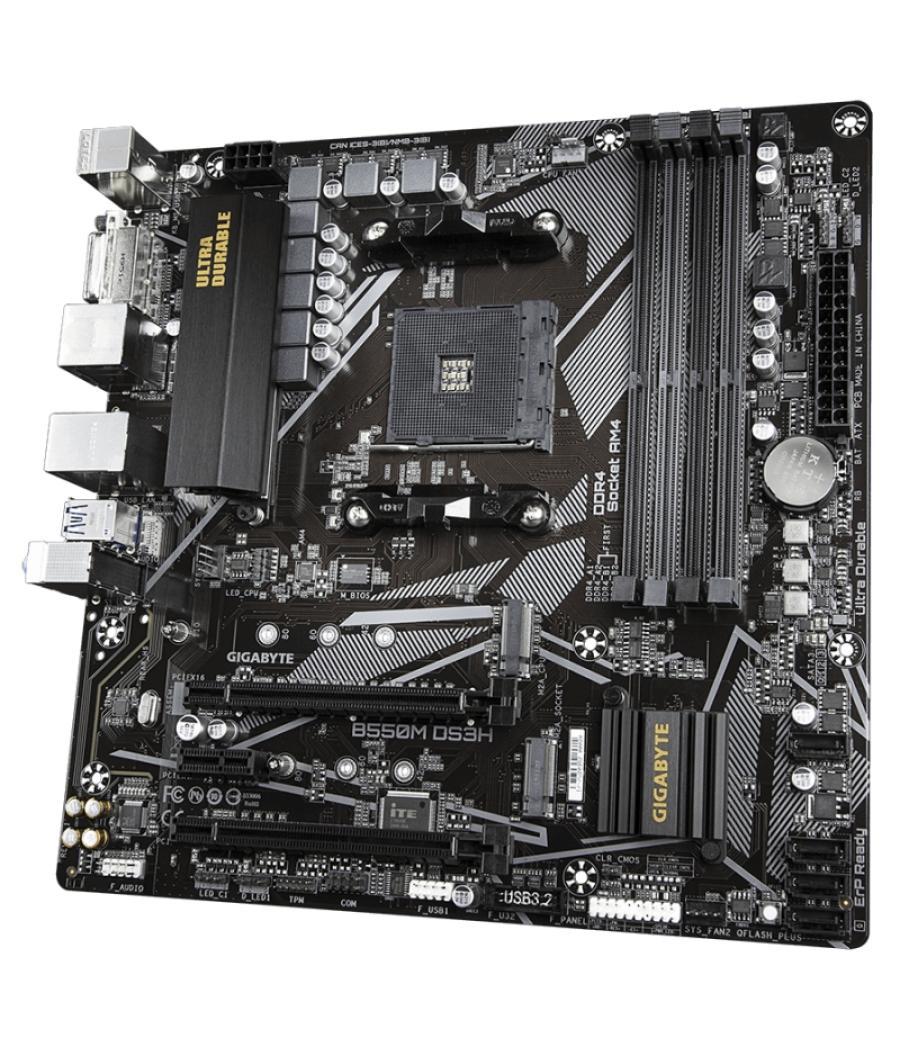 Gigabyte placa base b550m ds3h matx am4