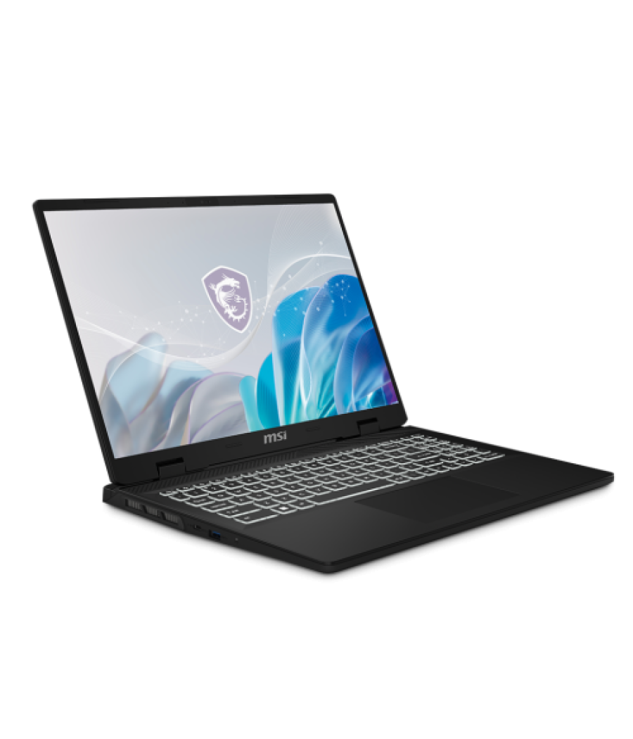 Msi portatil creator m16 hx c14veg-096es. 16" 16:10 qhd+(2560 x 1600), 240hz. ips. i7-14700hx processor. rtx 4050, gddr6 6gb. dd