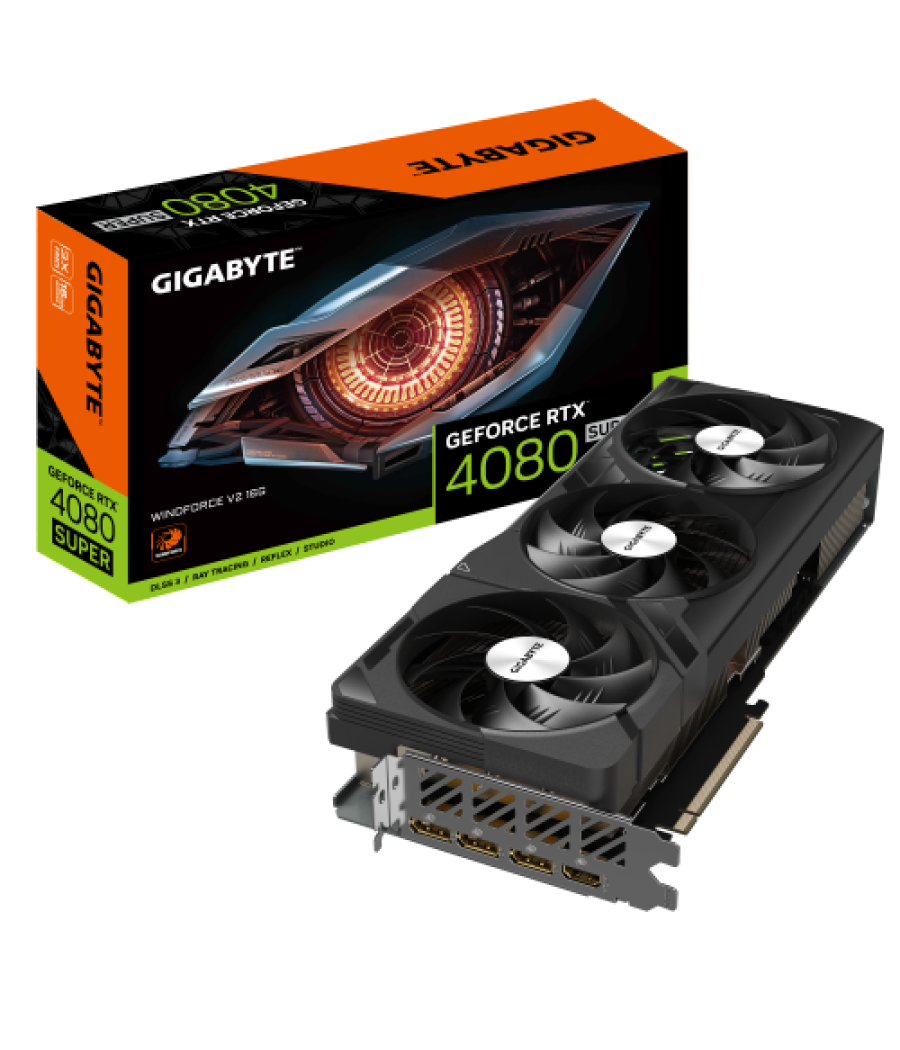 Gigabyte geforce rtx 4080 super windforce v2 16g nvidia 16 gb gddr6x