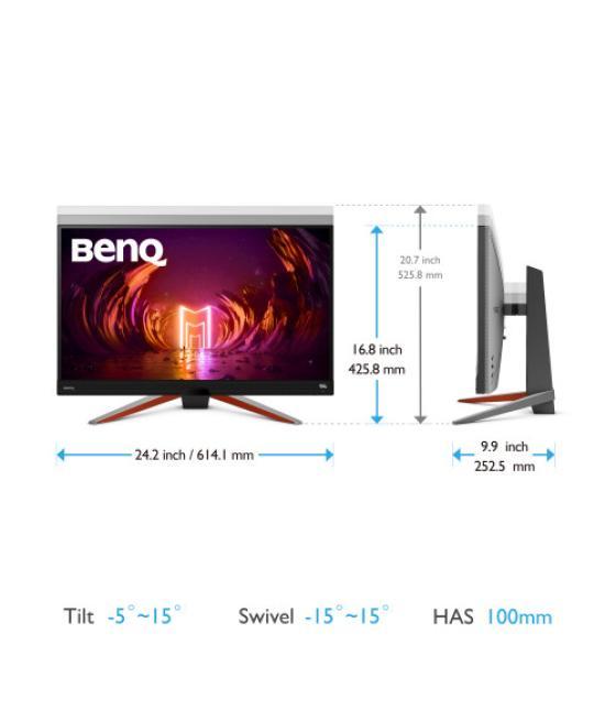 Benq ex2710q 2560 x 1440 pixeles 2k ultra hd led negro