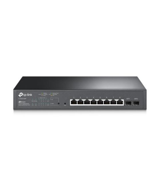 Tp-link tl-sg2210mp switch gigabit ethernet (10/100/1000) negro energía sobre ethernet (poe)