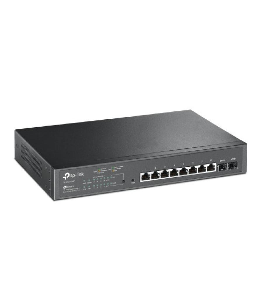 Tp-link tl-sg2210mp switch gigabit ethernet (10/100/1000) negro energía sobre ethernet (poe)