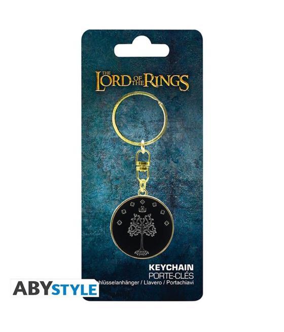 Llavero abystyle el señor de los anillos arbol blanco de gondor