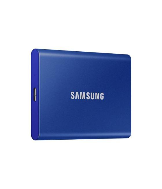 2 tb ssd serie portable t7 blue samsung externo