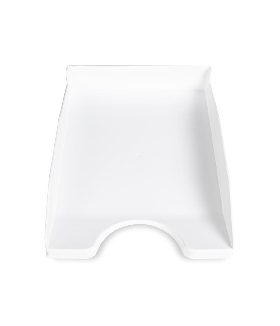 Bandeja sobremesa plástico q-connect blanco opaco 240x70x340 mm