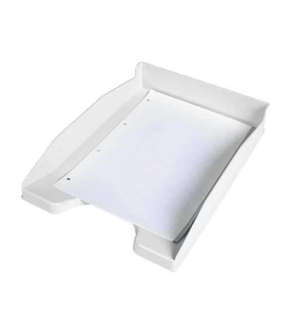 Bandeja sobremesa plástico q-connect blanco opaco 240x70x340 mm