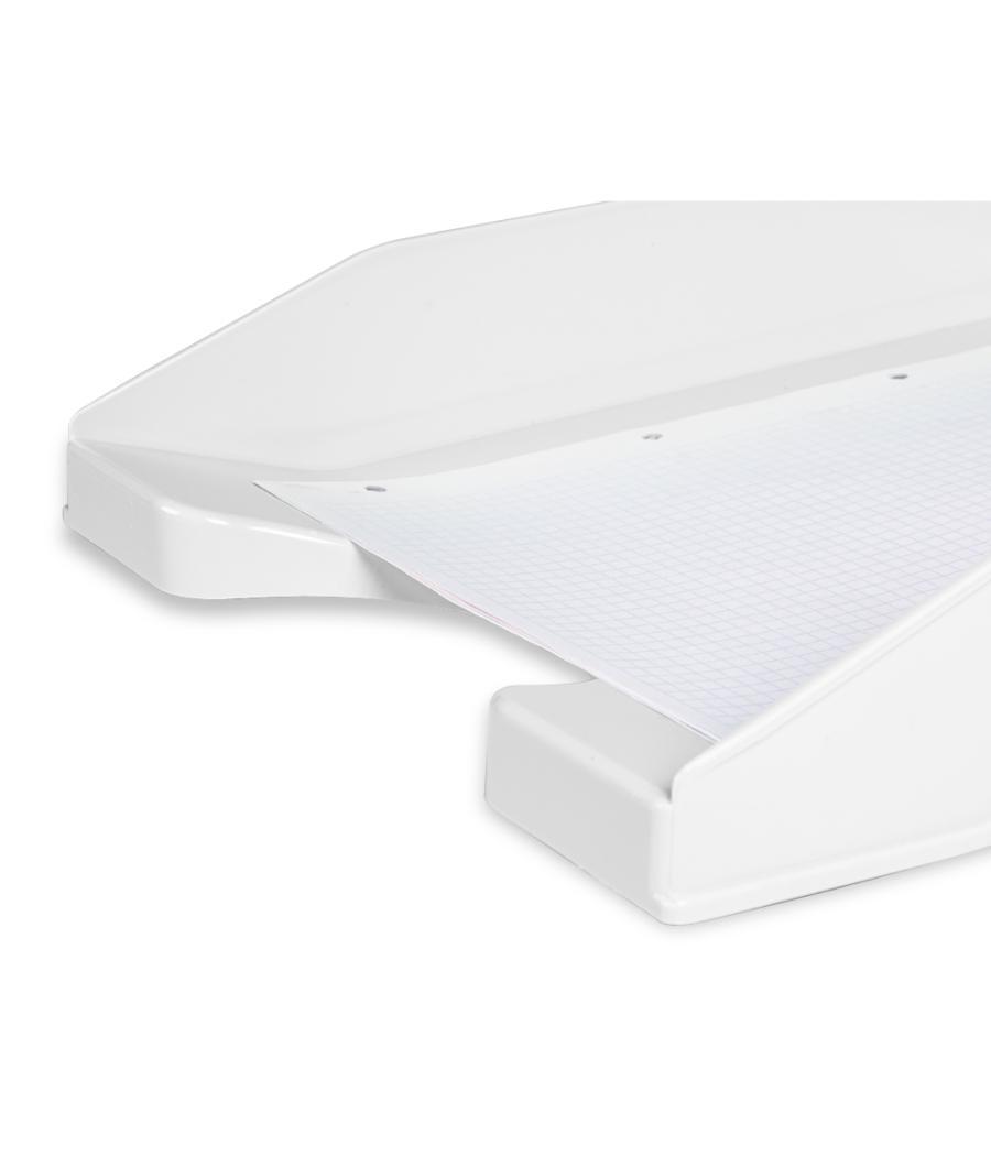 Bandeja sobremesa plástico q-connect blanco opaco 240x70x340 mm