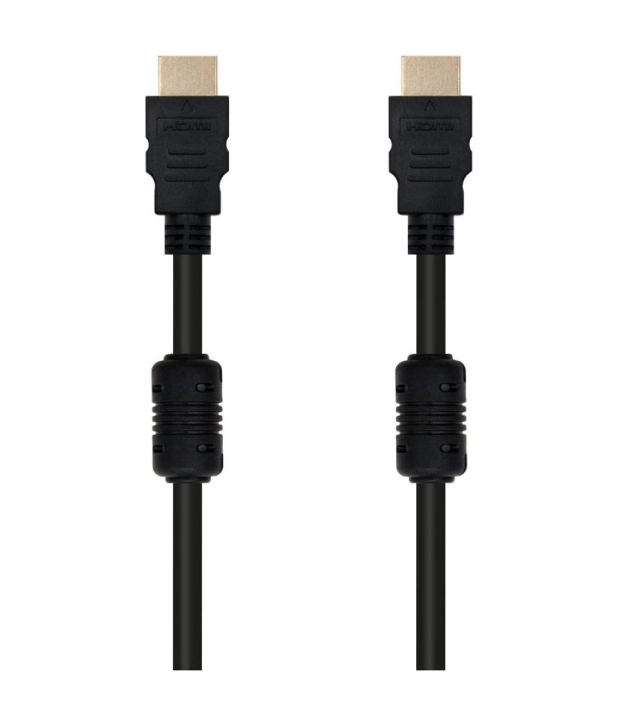 Cable hdmi 1.4 nanocable 10.15.1810/ hdmi macho - hdmi macho/ 10m/ negro