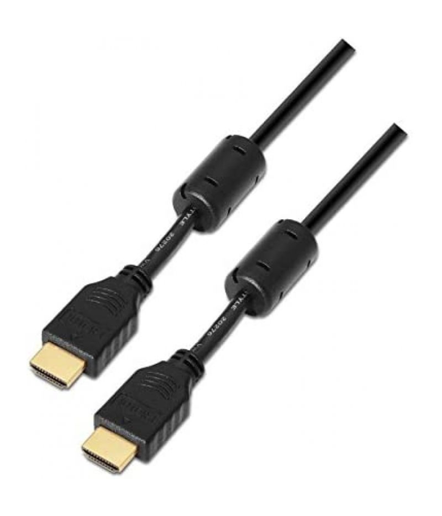 Cable hdmi 1.4 nanocable 10.15.1810/ hdmi macho - hdmi macho/ 10m/ negro