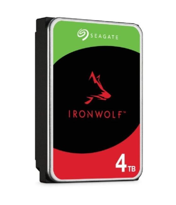 Disco duro seagate ironwolf nas st4000vn006 4tb/ 3.5'/ sata iii/ 256mb