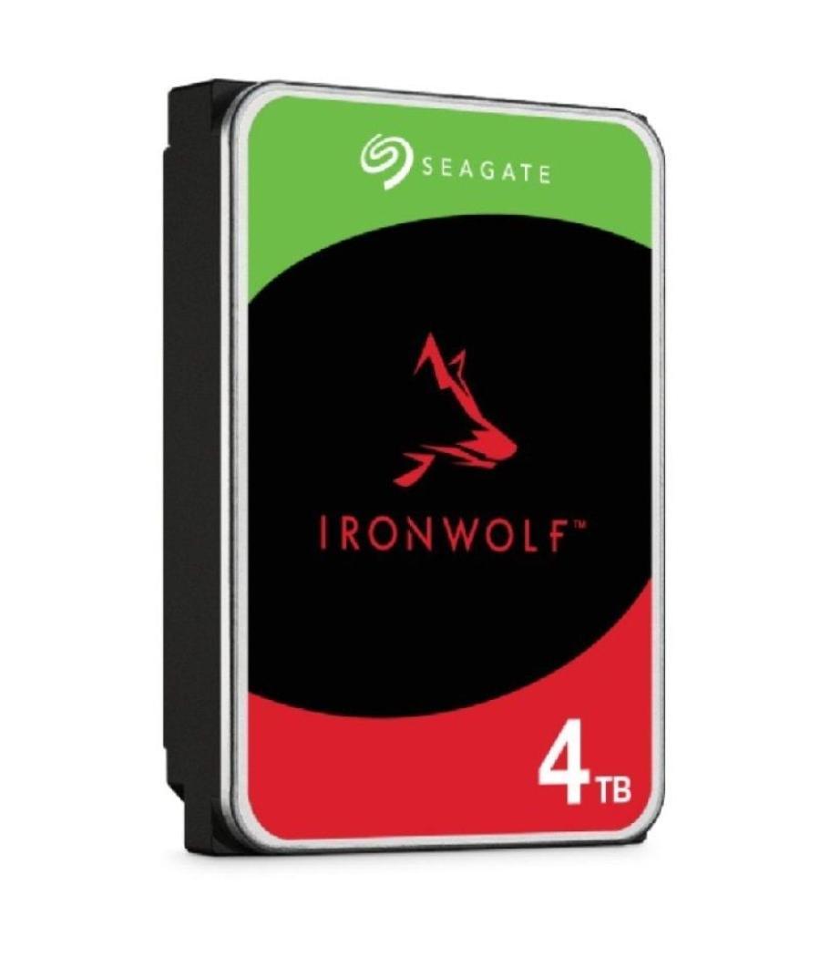 Disco duro seagate ironwolf nas st4000vn006 4tb/ 3.5'/ sata iii/ 256mb