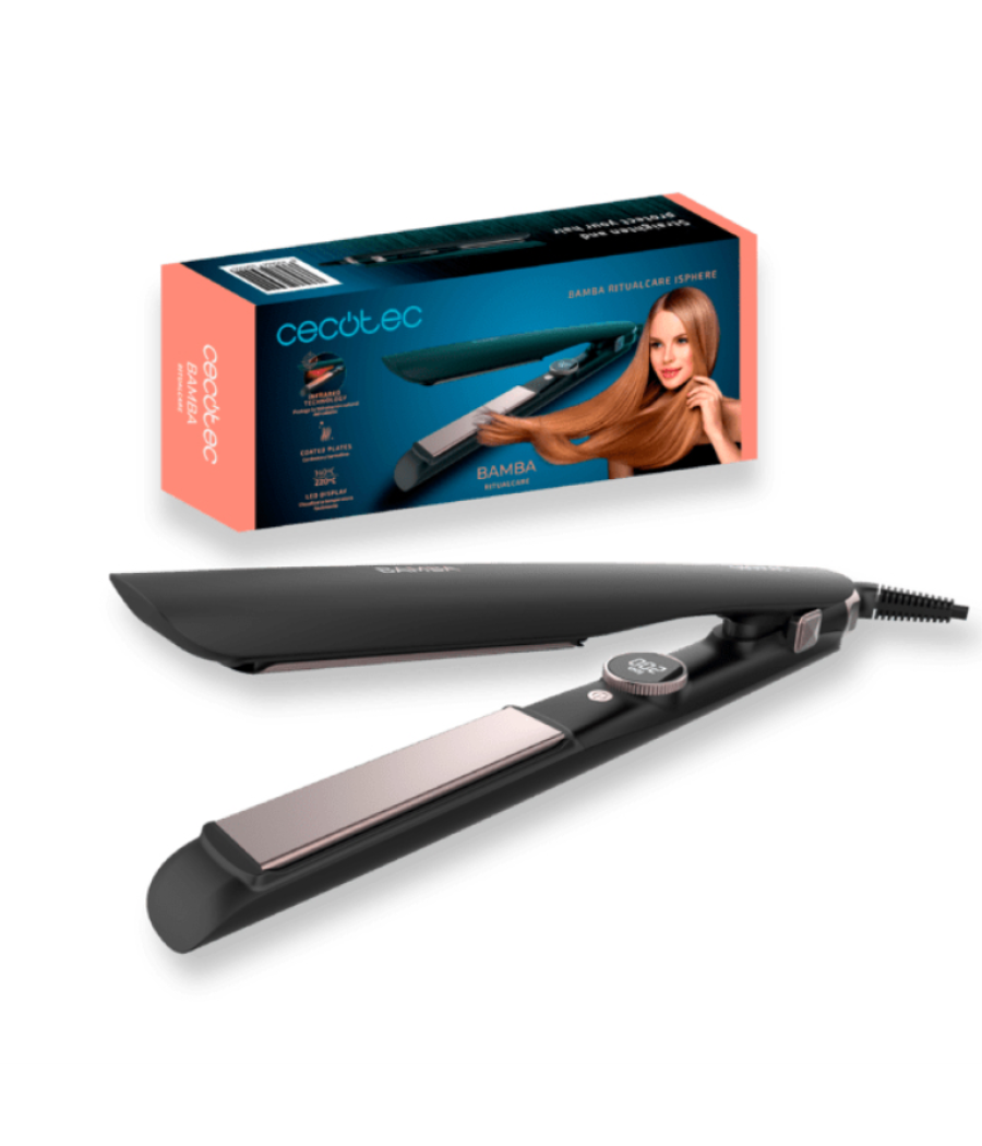 Plancha de pelo bamba ritualcare isphere