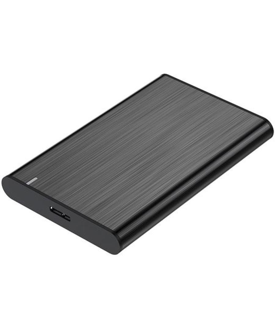 Aisens caja externa 2,5" ase-2525b 9.5mm sata a usb 3.0/usb3.1 gen1 negro