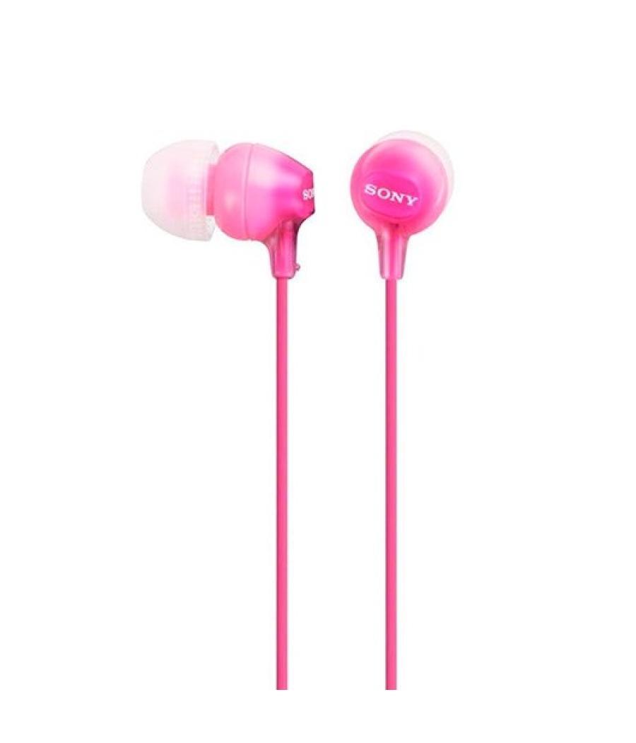 Auricularesmicro sony mdr-ex15ap rosa