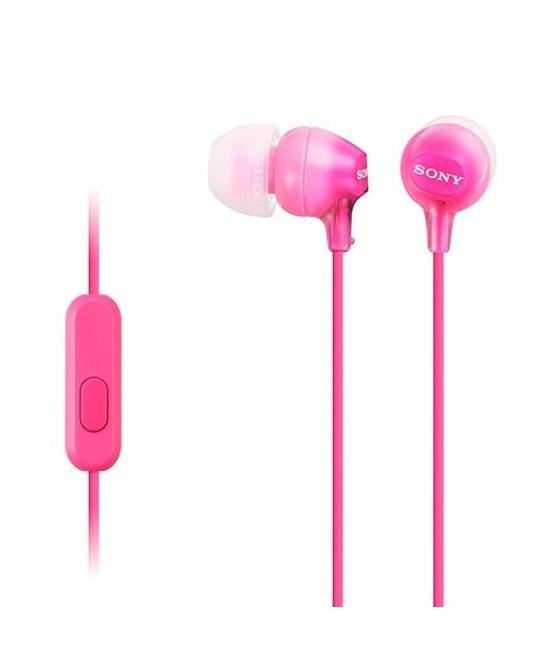 Auricularesmicro sony mdr-ex15ap rosa