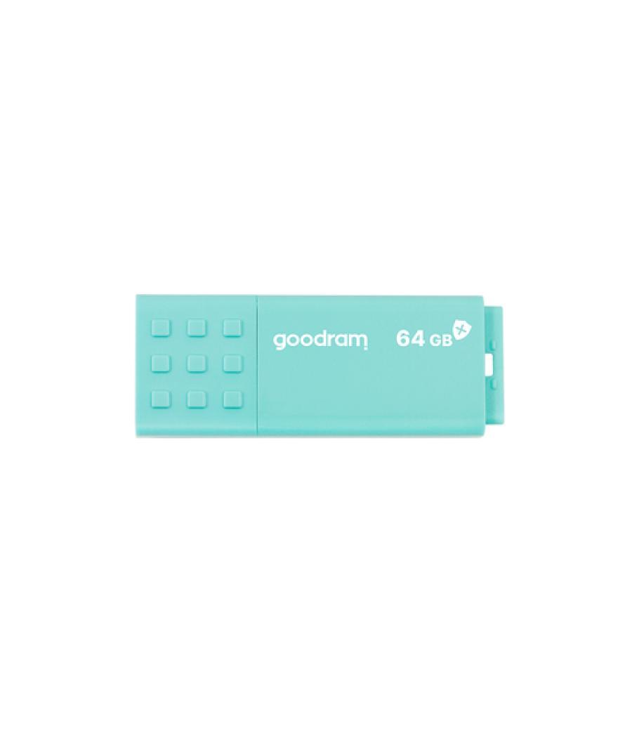 Goodram ume3 - pendrive - 64gb - usb 3.0 - care - carcasa anti-bacterias