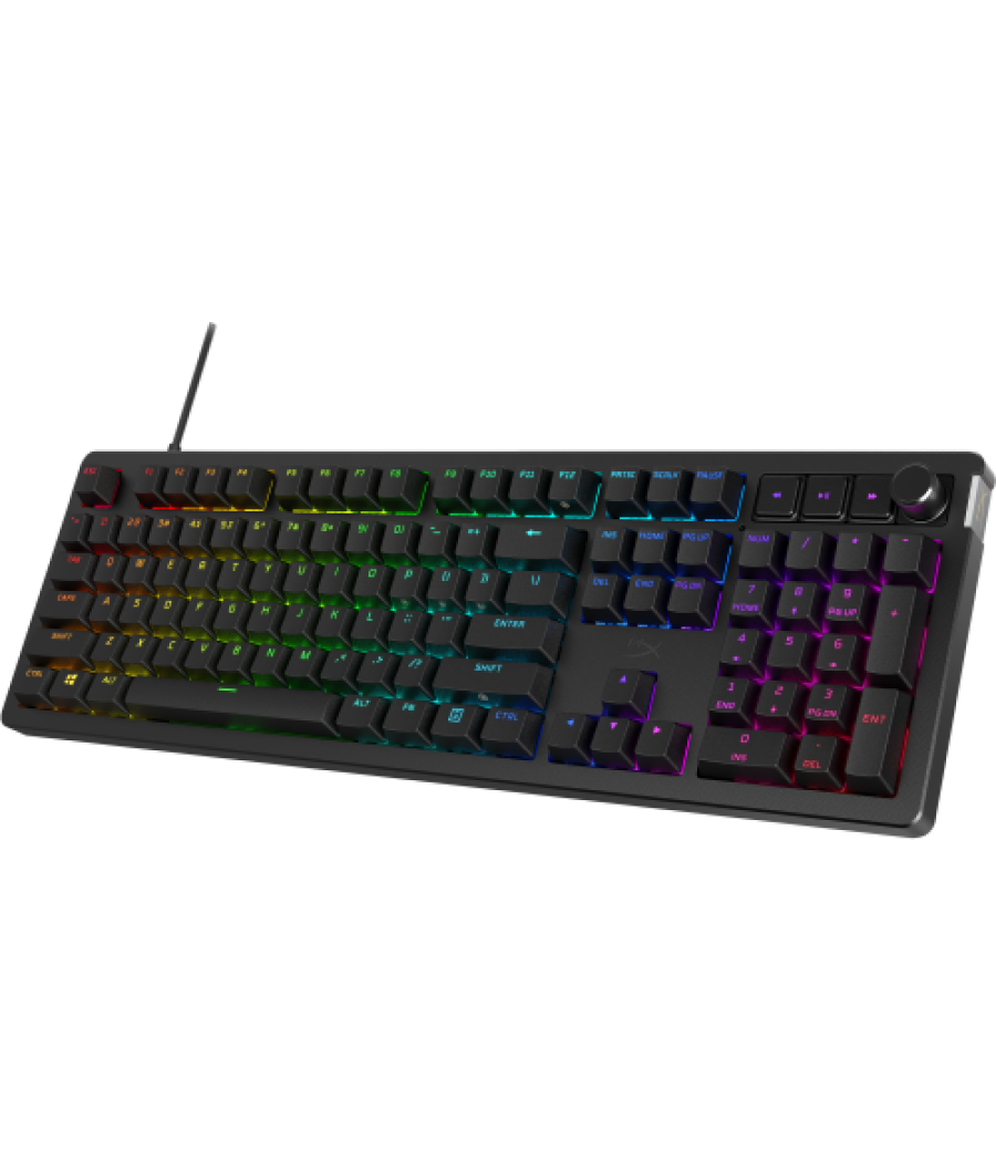 Hp hyperx alloy rise: teclados gaming