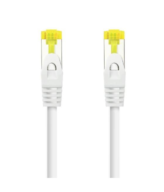 Cable de red rj45 sftp nanocable 10.20.1900-l25-w cat.6a/ lszh/ 25cm/ blanco