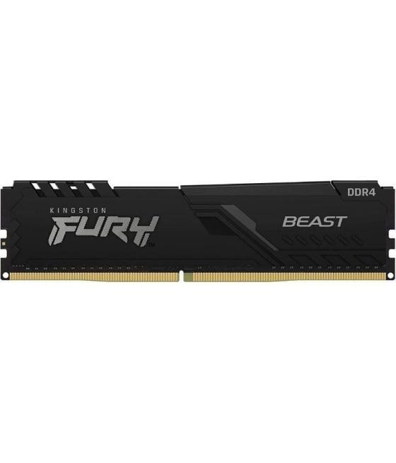 Memoria ram kingston fury beast 8gb/ ddr4/ 2666mhz/ 1.2v/ cl16/ dimm