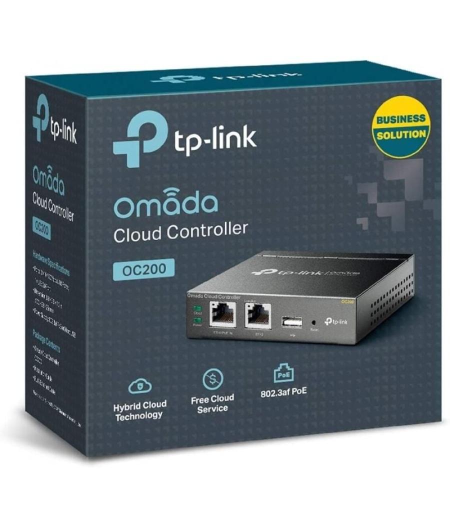 Controlador tp-link omada oc200 2 puertos/ rj-45 10/100 poe