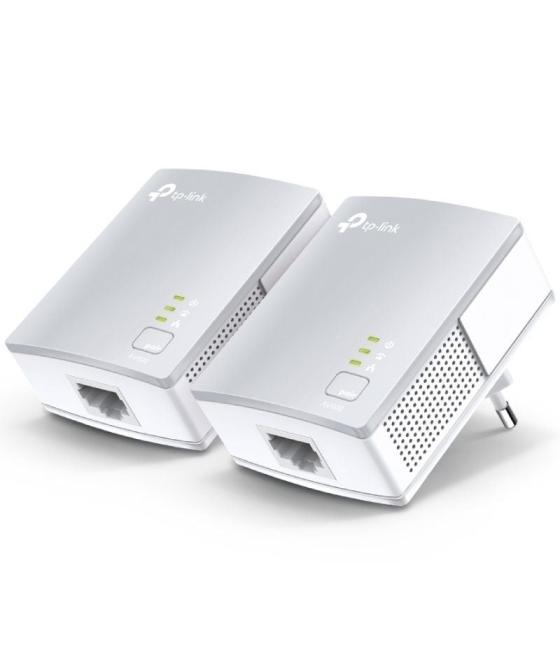 Adaptador powerline tplink tl-pa4010kit 600mbps/ alcance 300m/ pack de 2