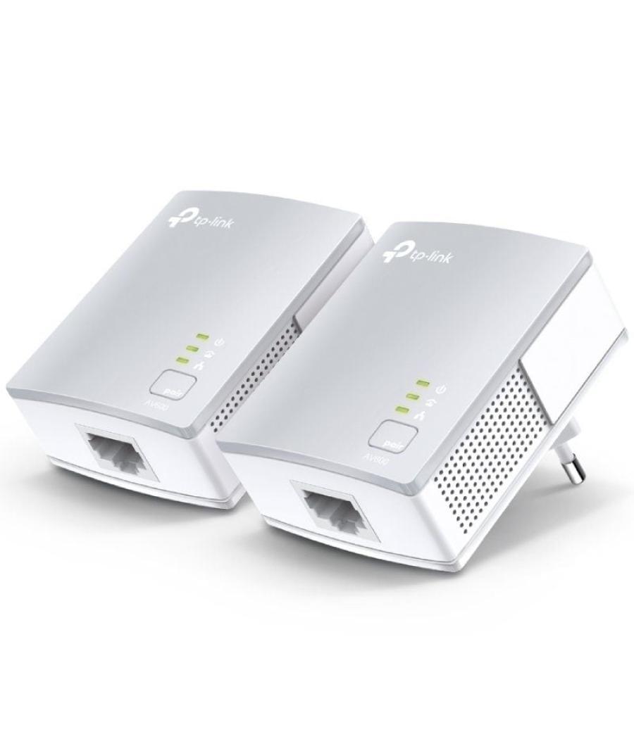 Adaptador powerline tplink tl-pa4010kit 600mbps/ alcance 300m/ pack de 2