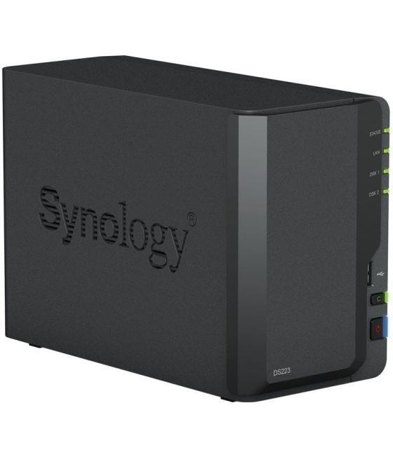 Nas synology diskstation ds223/ 2 bahías 3.5'- 2.5'/ 2gb ddr4/ formato torre