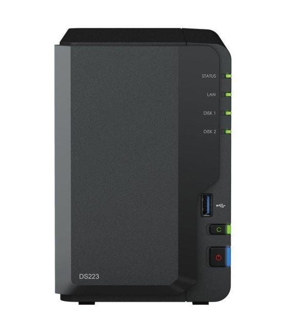 Nas synology diskstation ds223/ 2 bahías 3.5'- 2.5'/ 2gb ddr4/ formato torre