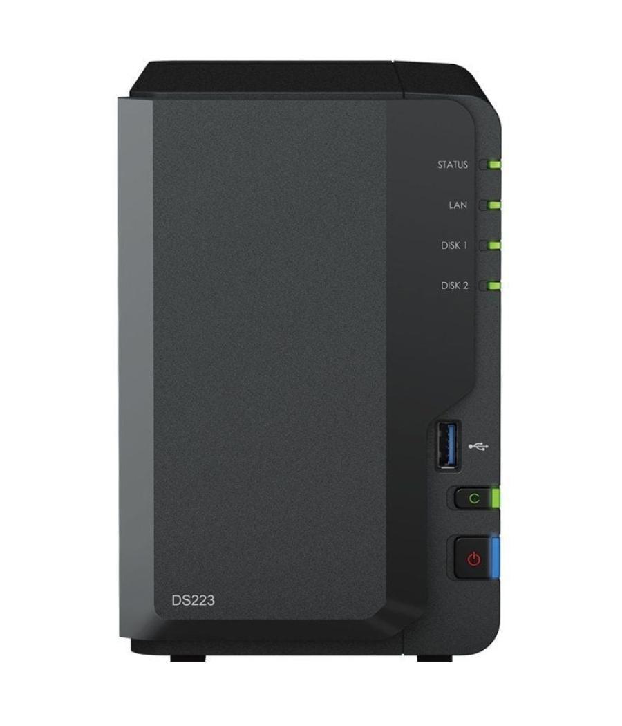 Nas synology diskstation ds223/ 2 bahías 3.5'- 2.5'/ 2gb ddr4/ formato torre