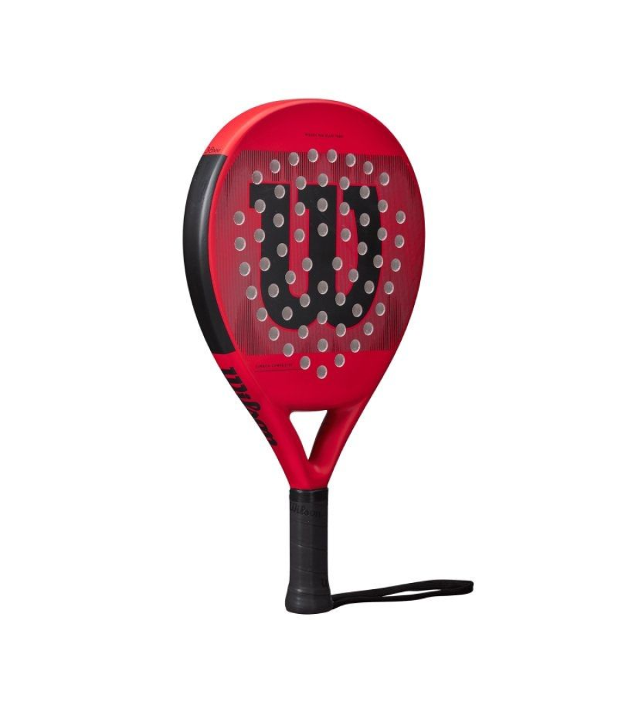 Pala de pádel wilson pro staff team rdbk/ negra y roja