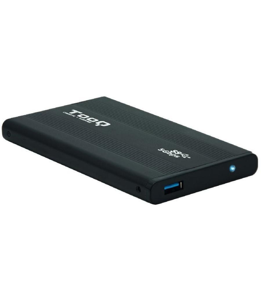 Caja externa para disco duro de 2.5' tooq tqe-2524b/ usb 3.1