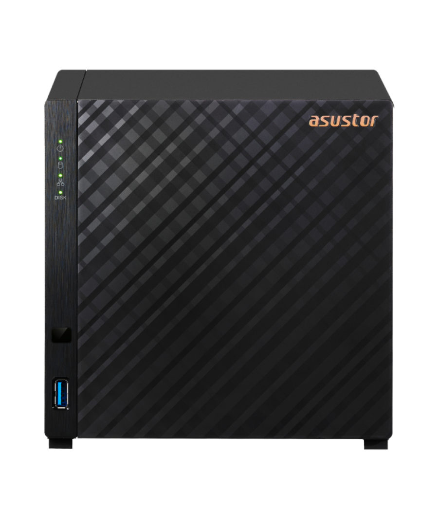 Nas asustor tower 4 bay quad-core 1.4ghz 1gb 2.5gbe x1 usb3.2