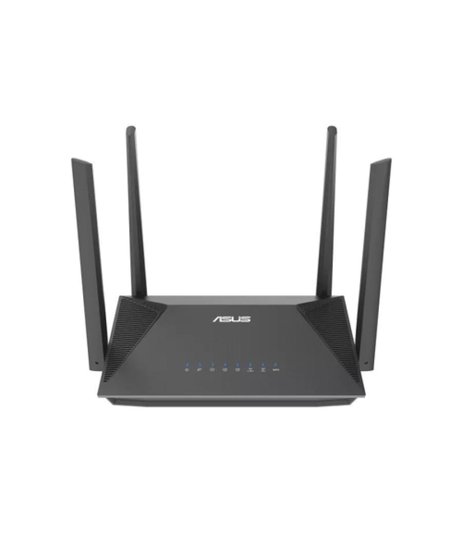 ASUS RT-AX52 AX1800 AiMesh router inalámbrico Gigabit Ethernet Doble banda (2,4 GHz / 5 GHz) Negro