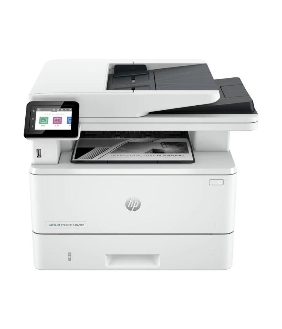 Hp multifunción laserjet pro 4102f fax/dúplex