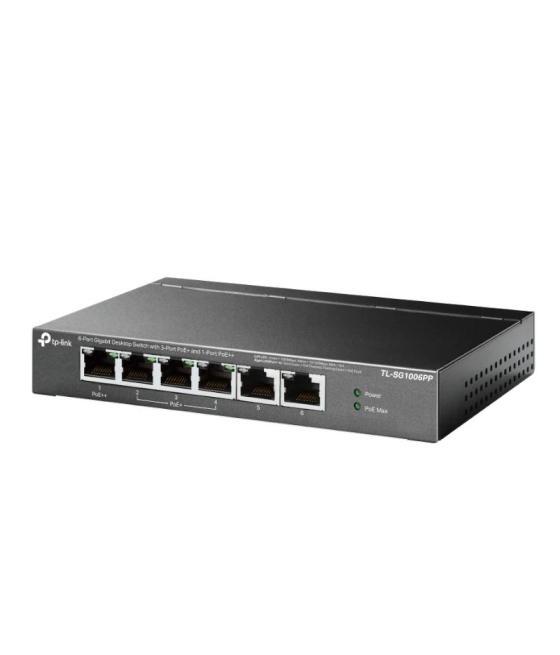 Tp-link tl-sg1006pp switch 6xgb (3xpoe+ 1xpoe++)