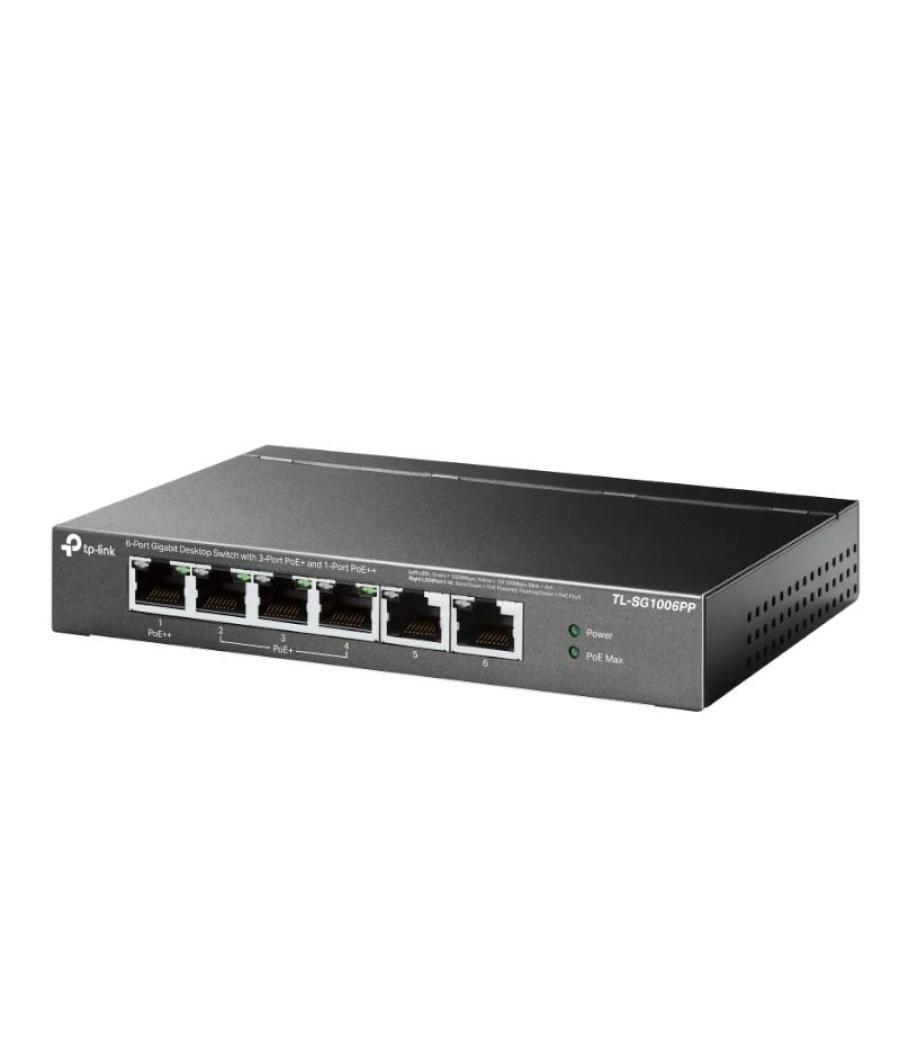 Tp-link tl-sg1006pp switch 6xgb (3xpoe+ 1xpoe++)