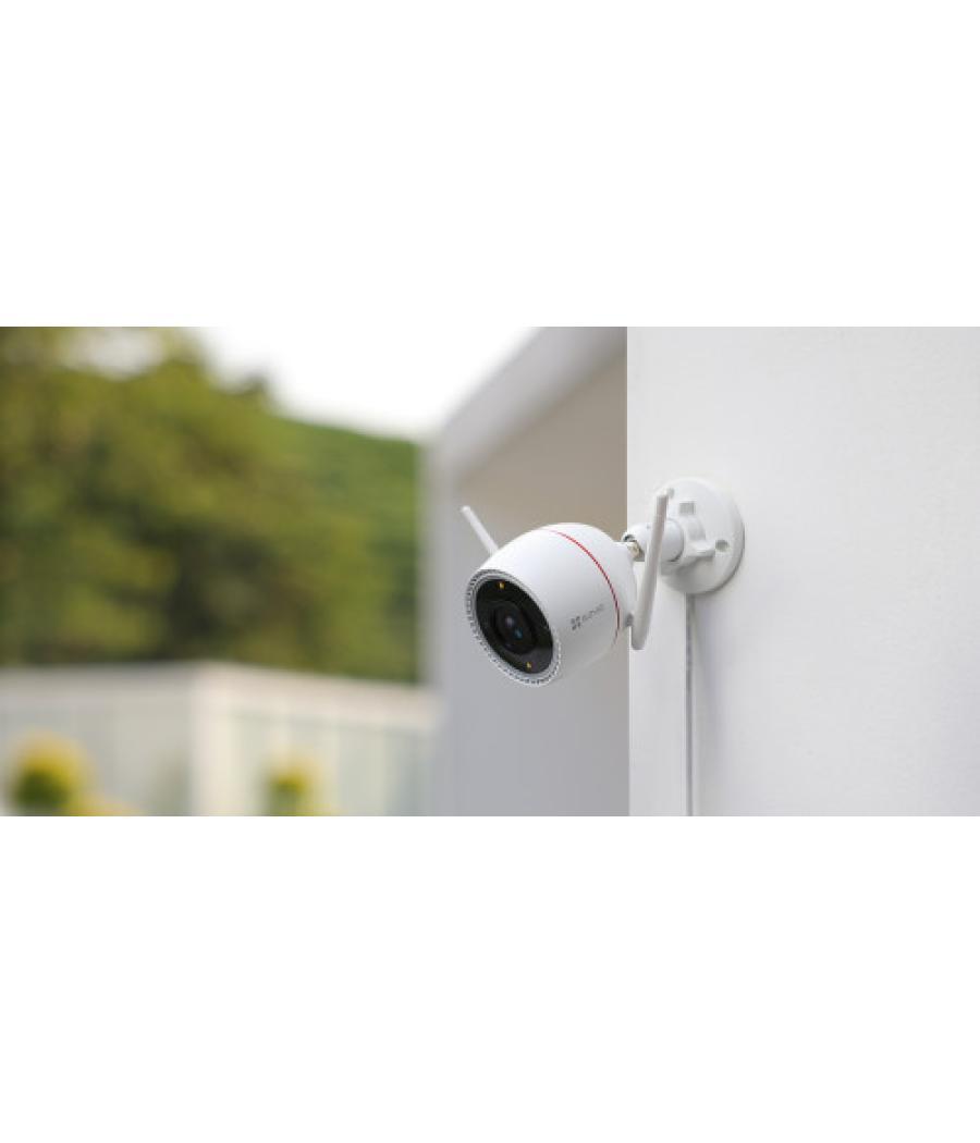 Ezviz h3c 2k+ bala cámara de seguridad ip exterior 2560 x 1440 pixeles techo/pared