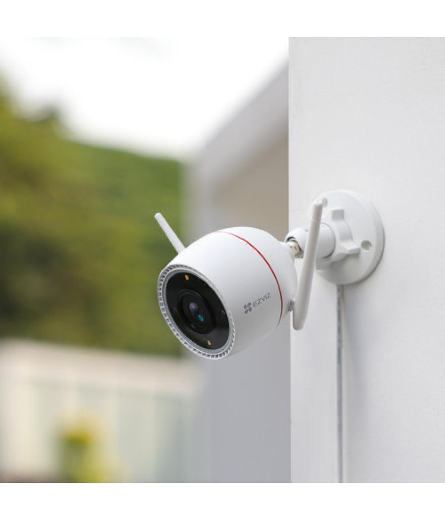 Ezviz h3c 2k+ bala cámara de seguridad ip exterior 2560 x 1440 pixeles techo/pared