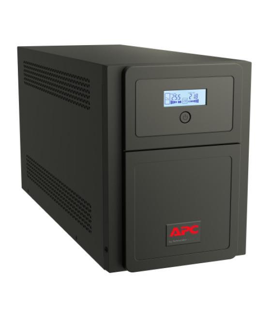 Apc easy ups smv sistema de alimentación ininterrumpida (ups) línea interactiva 3 kva 2100 w 6 salidas ac