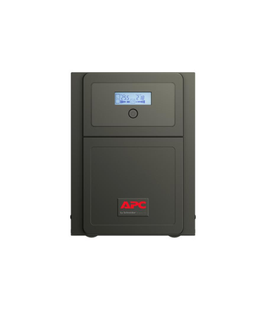 Apc easy ups smv sistema de alimentación ininterrumpida (ups) línea interactiva 3 kva 2100 w 6 salidas ac