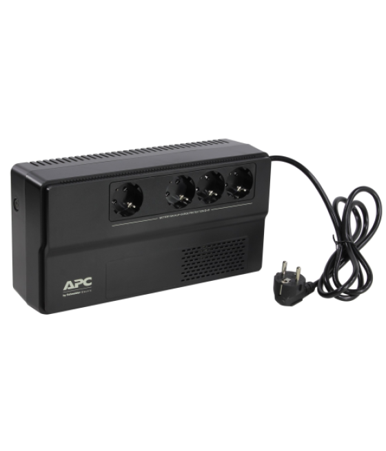 Apc bv650i-gr sistema de alimentación ininterrumpida (ups) línea interactiva 0,65 kva 375 w 4 salidas ac