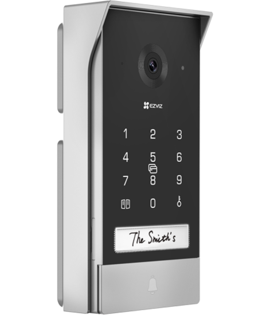 Ezviz ep7 sistema de intercomunicación de video 17,8 cm (7") negro, plata