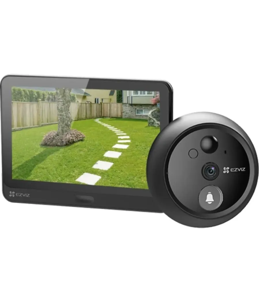 Ezviz hp4 mirilla inteligente wifi resolucion 1080p, sap: 318500158