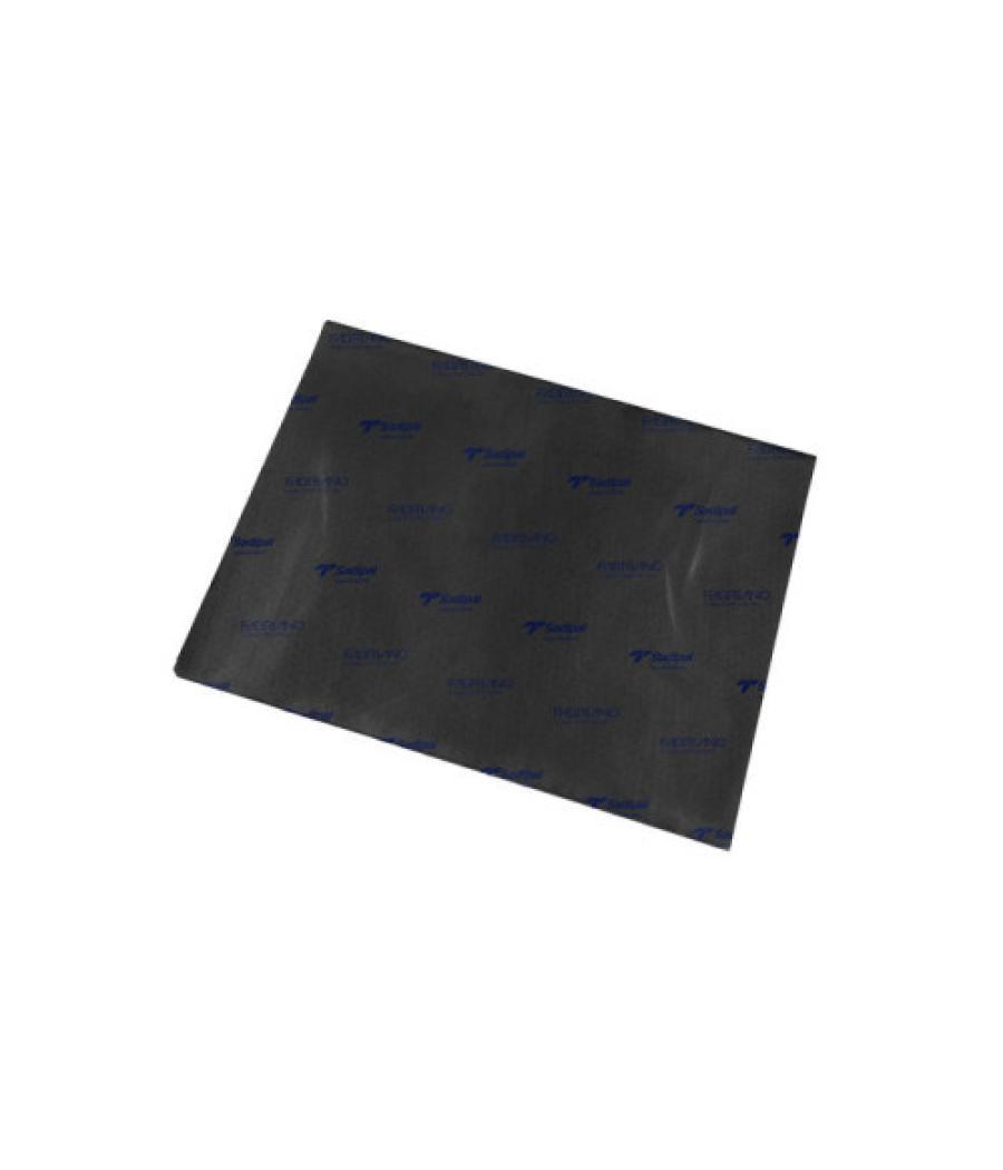 Bolsa 25 hojas + 1 hoja gratis papel seda-fsc-18g - 50 x 75 cm negro sadipal s0718119