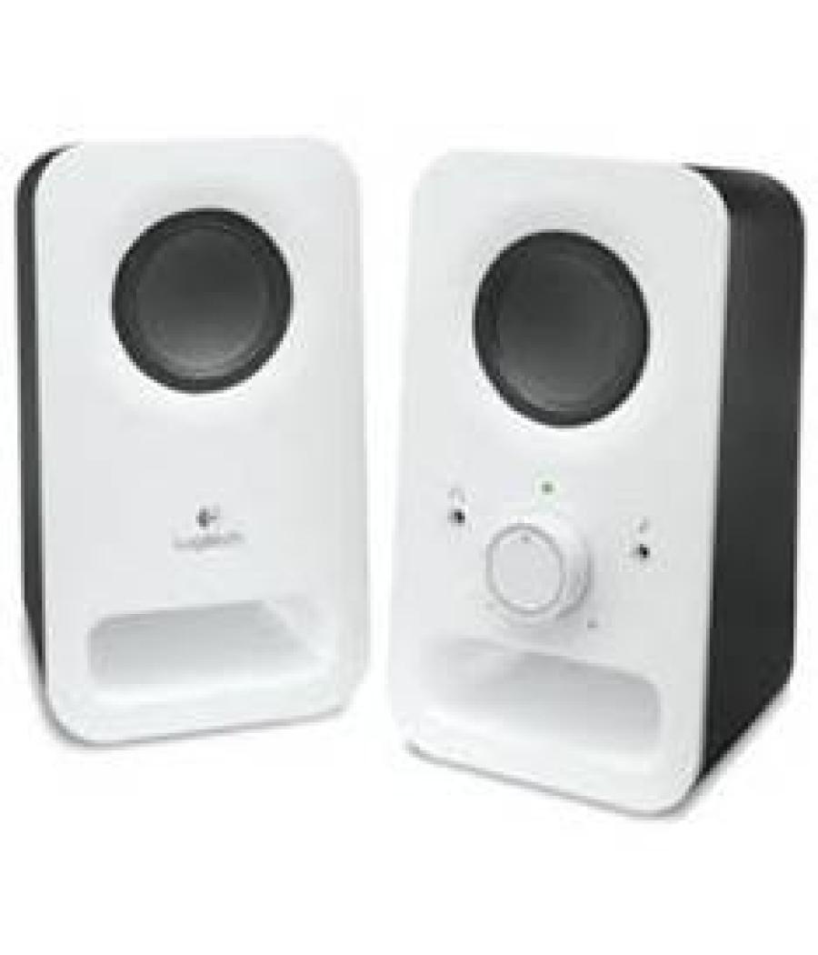 Altavoces logitech z150 2.0 - blancos - 6w