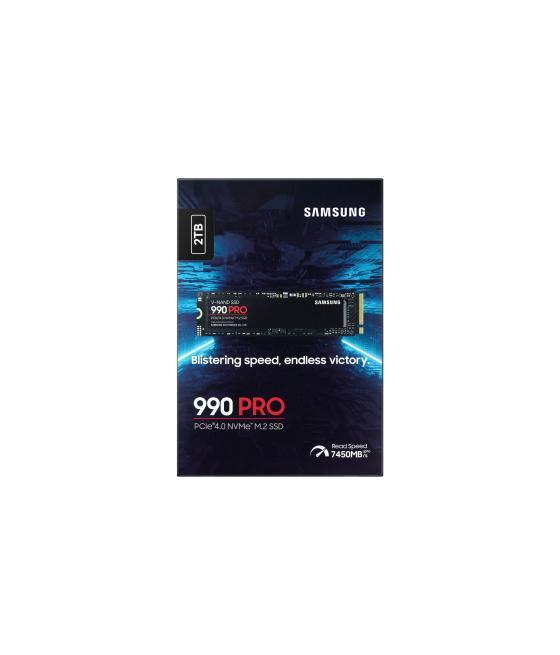 Disco duro interno solido ssd samsung mz - v9p2t0bw - 990 pro - 2tb - m.2 2280 - pcie 4.0